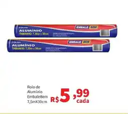 Macromix Atacado Rolo de Alumínio EmbaleBem oferta