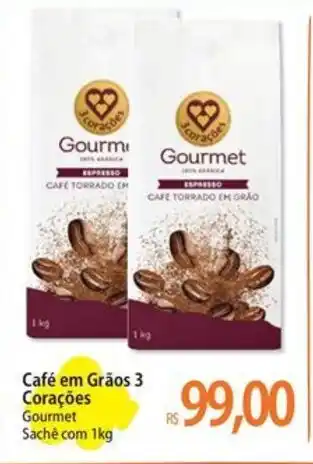 Café em Grãos 3 Corações