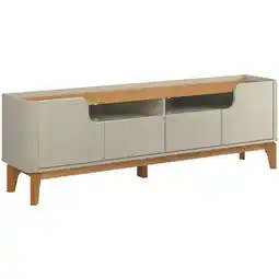 Benoit Rack Patrimar Flip p/ até Tvs 65 4 Portas MDP 160cm oferta