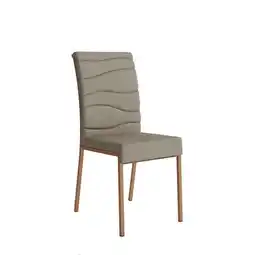 Benoit Cadeira Carraro Duna Estofada 97x43x60cm oferta