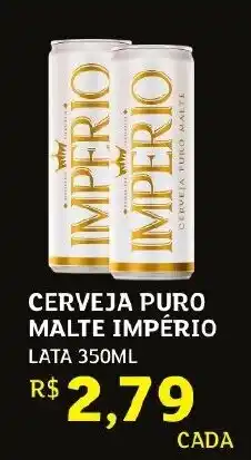 Assaí Atacadista Cerveja puro malte império oferta