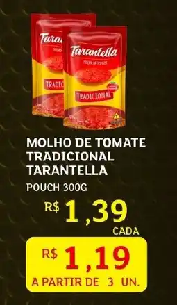 Assaí Atacadista Molho de tomate tradicional tarantella pouch oferta
