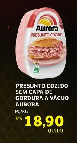 Assaí Atacadista Presunto cozido sem capa de gordura a vácuo aurora oferta