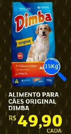 Assaí Atacadista Alimento para cães original dimba oferta