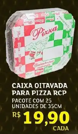 Assaí Atacadista Caixa oitavada para pizza rcp oferta