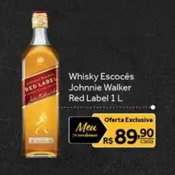 Verdemar Supermercado Whisky Escocês Johnnie Walker Red Label oferta