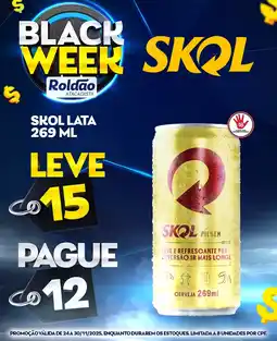 Roldão Skol lata oferta
