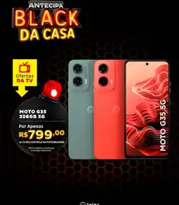 Casa e Vídeo Moto G35 256GB 5G oferta