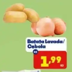 Boa Supermercados Batata Lavada/ Cebola oferta