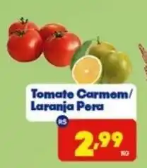 Boa Supermercados Tomate Carmem/ Laranja Pera oferta
