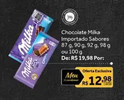 Verdemar Supermercado Chocolate Milka Importado Sabores oferta