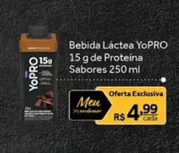 Verdemar Supermercado Bebida Láctea YoPRO 15 g de Proteína Sabores oferta
