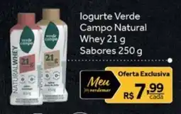 Verdemar Supermercado logurte Verde Campo Natural Whey 21 g Sabores oferta