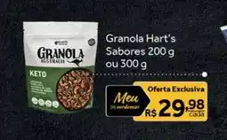 Verdemar Supermercado Granola Hart's Sabores oferta