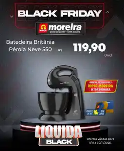Hiper Moreira Batedeira Britânia Pérola Neve 550 oferta
