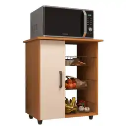 Benoit Fruteira Móveis Sul 4571AOF Luna 100% MDP 1 Porta 3 Cestas Metálicas 74x62x45cm oferta