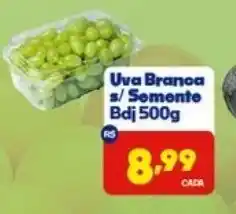 Boa Supermercados Uva Branca s/Semente Bdj oferta