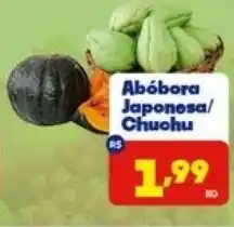 Boa Supermercados Abóbora Japonesa/ Chuchu oferta