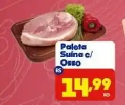 Boa Supermercados Paleta Suina c/ Osso oferta