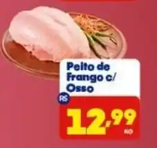 Boa Supermercados Peito de Frango c/ Osso oferta