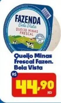 Boa Supermercados Queijo Minas Frescal Fazen. Bela Vista oferta