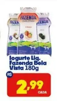 Boa Supermercados logurte Liq. Fazenda Bela Vista oferta