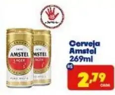 Boa Supermercados Cerveja Amstel oferta
