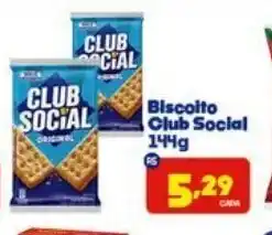 Boa Supermercados Biscoito Club Social oferta