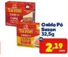 Boa Supermercados Caldo Pó Sazon oferta
