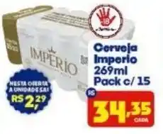Boa Supermercados Cerveja Imperio oferta