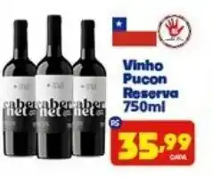 Boa Supermercados Vinho Pucon Reserva oferta