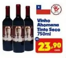 Boa Supermercados Vinho Ahomana Tinto Seco oferta