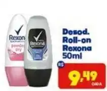 Boa Supermercados Desod. Roll-on Rexona oferta
