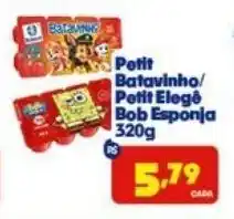 Boa Supermercados Petit Batavinho/ Petit Eloge Bob Esponja oferta