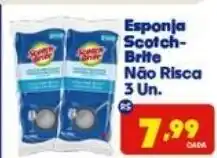 Boa Supermercados Esponja Scotch- Brite Não Risca oferta