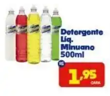 Boa Supermercados Detergente Liq. Minuano oferta