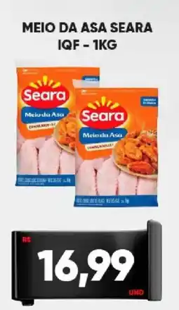 Tatico Meio da asa seara iqf oferta