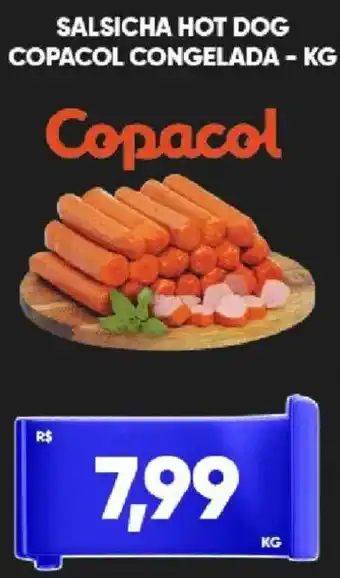 Tatico Salsicha hot dog copacol congelada oferta