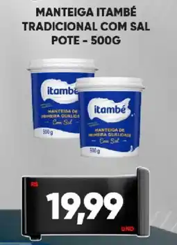 Tatico Manteiga itambé tradicional com sal pote oferta