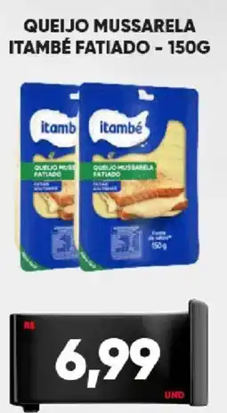 Tatico Queijo mussarela itambé fatiado oferta