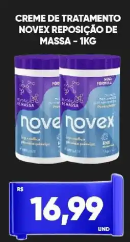 Tatico Creme de tratamento novex reposição de massa oferta