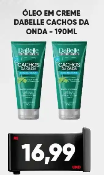 Tatico Óleo em creme dabelle cachos da onda oferta