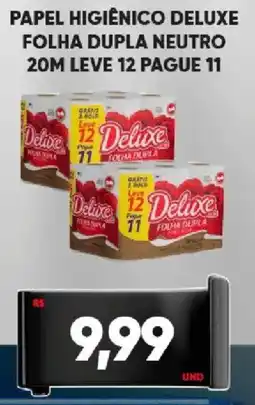 Tatico Papel higiênico deluxe folha dupla neutro 20m oferta