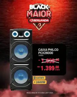 Berlanda Caixa philco PCX26000 oferta