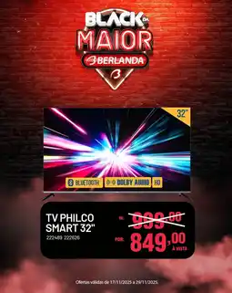 Berlanda Tv philco smart 32" oferta