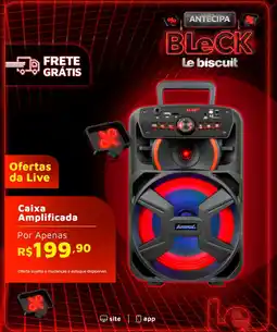 Le Biscuit Caixa Amplificada oferta