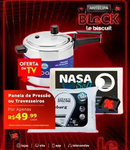 Le Biscuit Panela de Pressão ou Travesseiros oferta