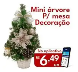 Supermercados Baklizi Mini árvore P/ mesa Decoração oferta