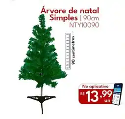 Supermercados Baklizi Árvore de natal Simples oferta