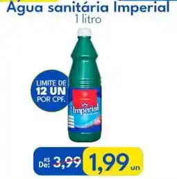 Supermercados Baklizi Água sanitária Imperial oferta